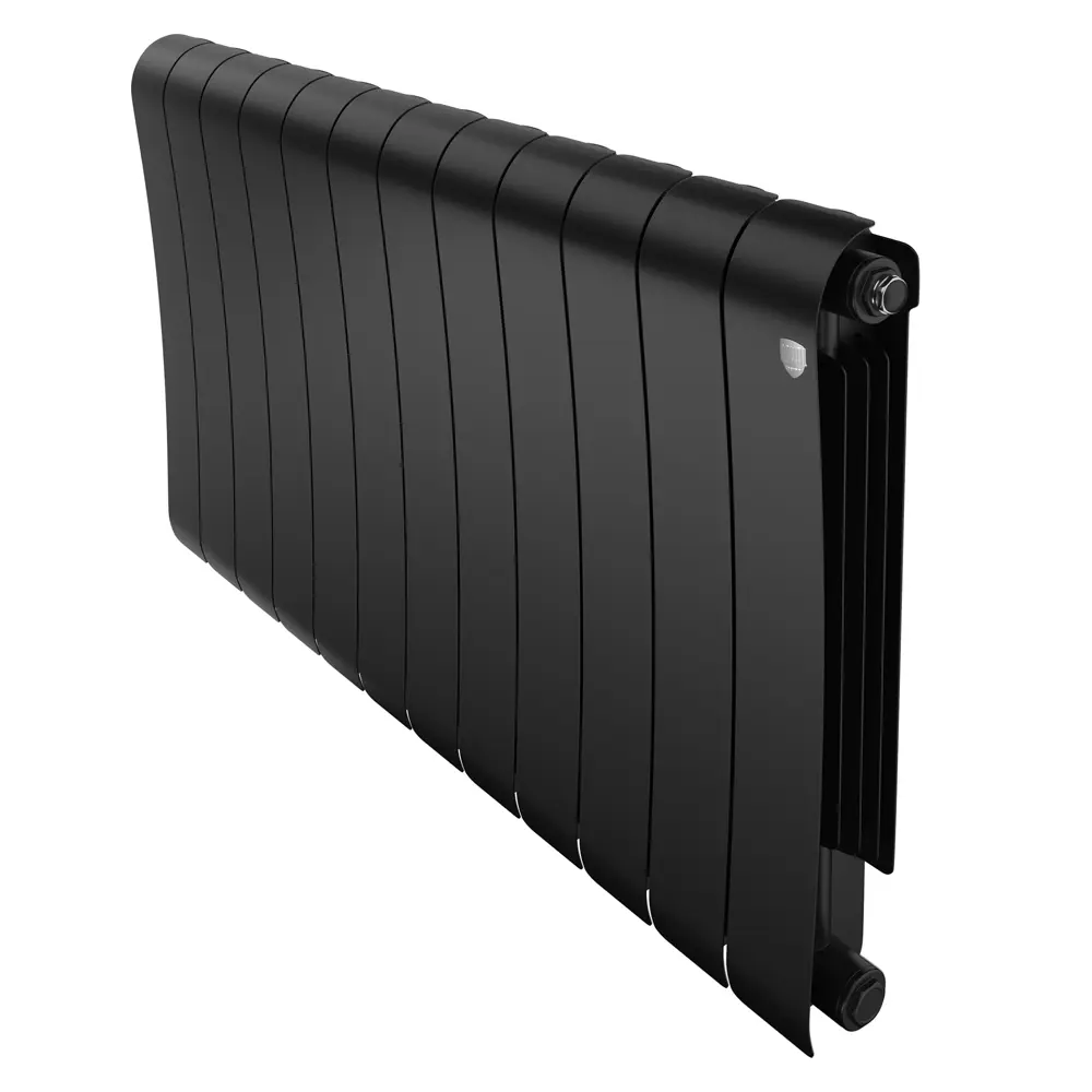 Биметаллический радиатор Royal Thermo Infinity 500/90, 12 секций, черный 89437350 STLM-1572380 - Вид №3