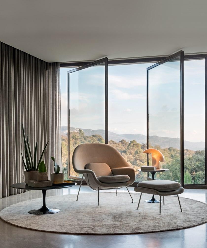 KNOLL Кресло из ткани с подлокотниками Womb™ sun-id-1425164 - Вид №9