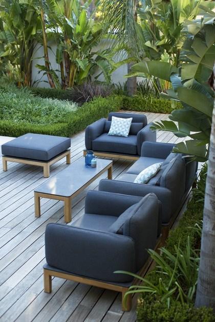 Les jardins 3-х местный тканевый садовый диван Tekura Ca03300 - Вид №2