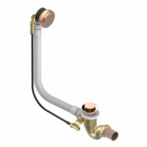 G7D-300 Перелив для ванны - модель THG Thg-paris Saint Germain с рукоятками Розовое золото