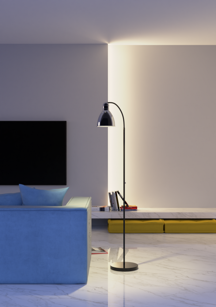 SN 330 Встраиваемый профильный гипсовый светильник Stellanova SABER 50 C  - Вид №2