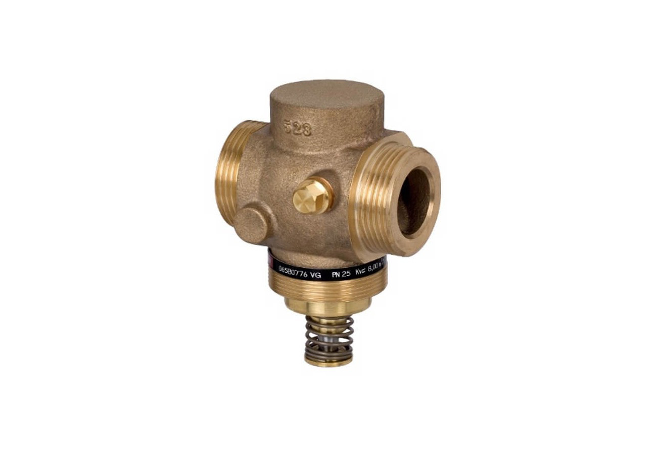 Danfoss Клапаны регулирующие проходные нормально закрытые VGU и VGUF Регулирующий клапан VGU DN 25 Kv 8 065B0793 