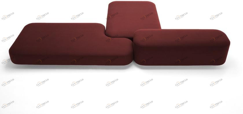 Viccarbe Модульный диван Common sun-id-1493346