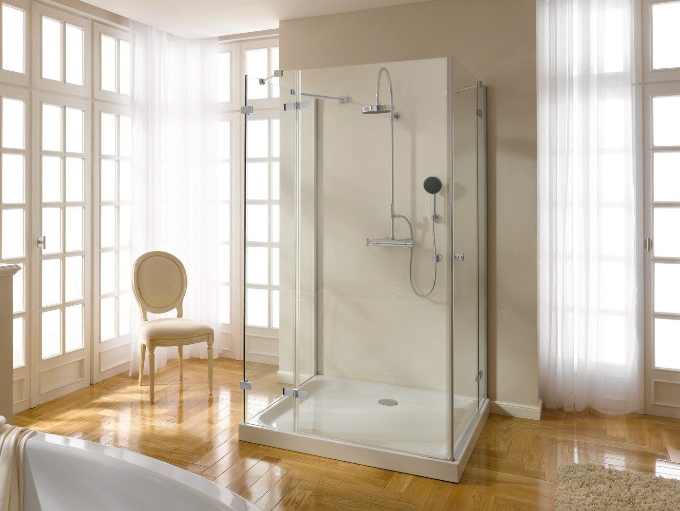 Эмалированный стальной квадратный поддон для душа Bette BETTESUPRA ARCH-00134117