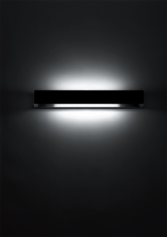 Светильник настенный черный Fabbian D29D0602 FABBIAN  00-3882603 Черный  - Вид №1