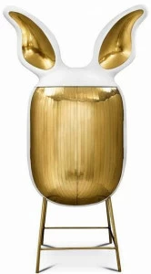 Scarlet Splendour Комод из латуни с распашными дверцами Animagic