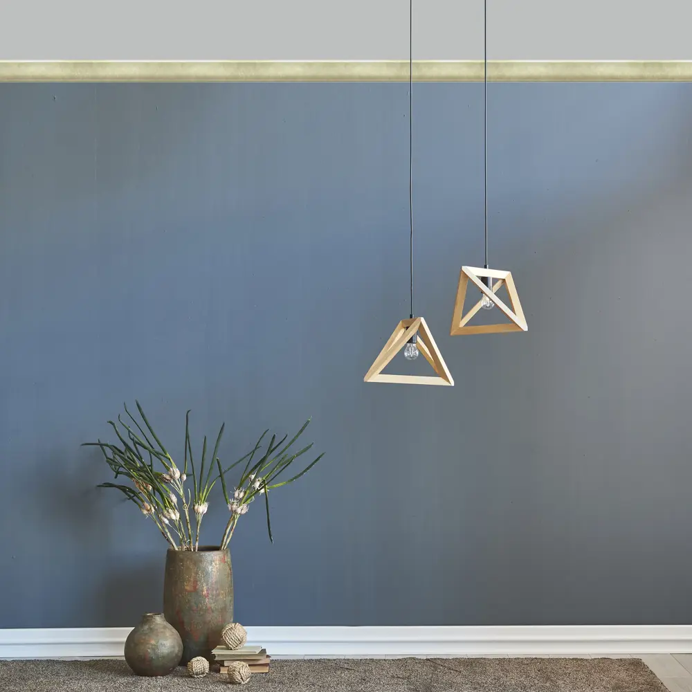 Плинтус потолочный полистирол Decomaster D133-373 золотой 20х20х2000 мм STLM-2212360 - Вид №2