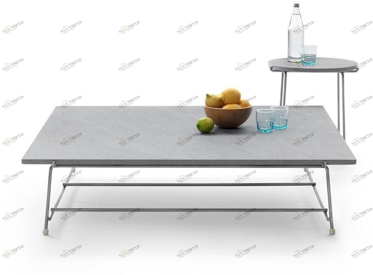 Flexform Низкий каменный садовый стол Any day outdoor sun-id-1476804