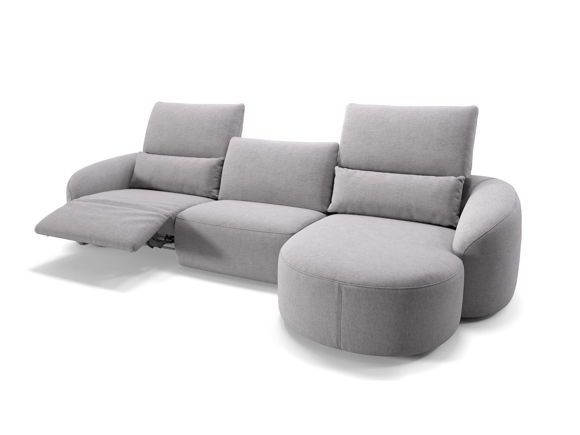 Тканевый диван с полуостровом Sofanella Санкт-Мориц ARCH-00070925 - Вид №2