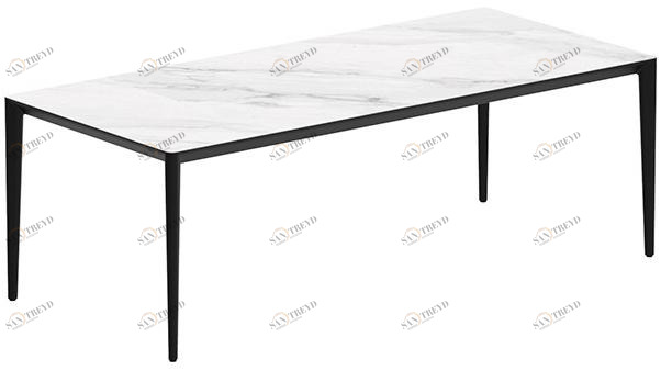 Royal Botania Прямоугольный керамический садовый стол sun-id-1447889