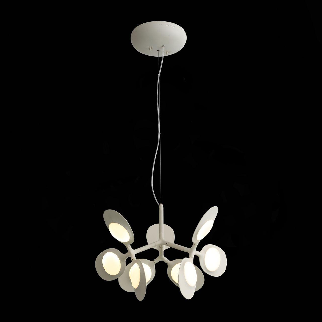 Подвесная светодиодная люстра ST Luce Farfalla SL824.503.09 ST LUCE ДИЗАЙНЕРСКИЕ, FARFALLA 138189 Белый  - Вид №3