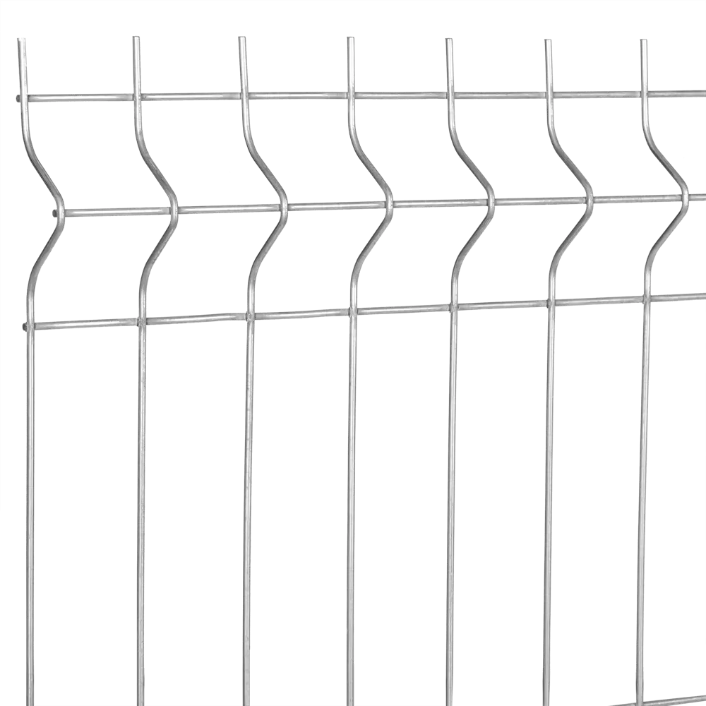 3D панель для забора Fine 2.5x1.73 м оцинкованный 3 ребра Santreyd STLM-2019392 - Вид №4