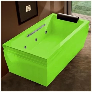 Ванна с гидромассажем салатовая Gruppo Treesse Blanque 1810 DXSTDV1617S