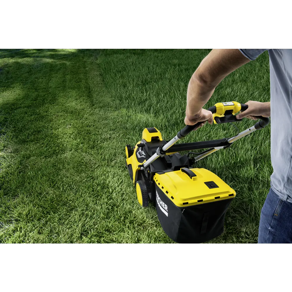 Газонокосилка аккумуляторная самоходная Karcher LMO Battery 36-46 36 В 46 см 1x5 Ач АКБ и ЗУ входит в комплект 85133598 STLM-2058175  - Вид №13