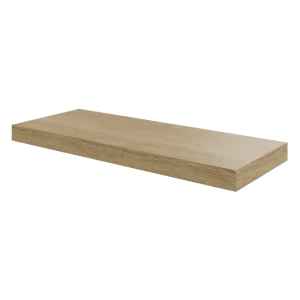Полка настенная Spaceo Oak 60x23.5 см МДФ цвет дуб 82877532 STLM-2043845