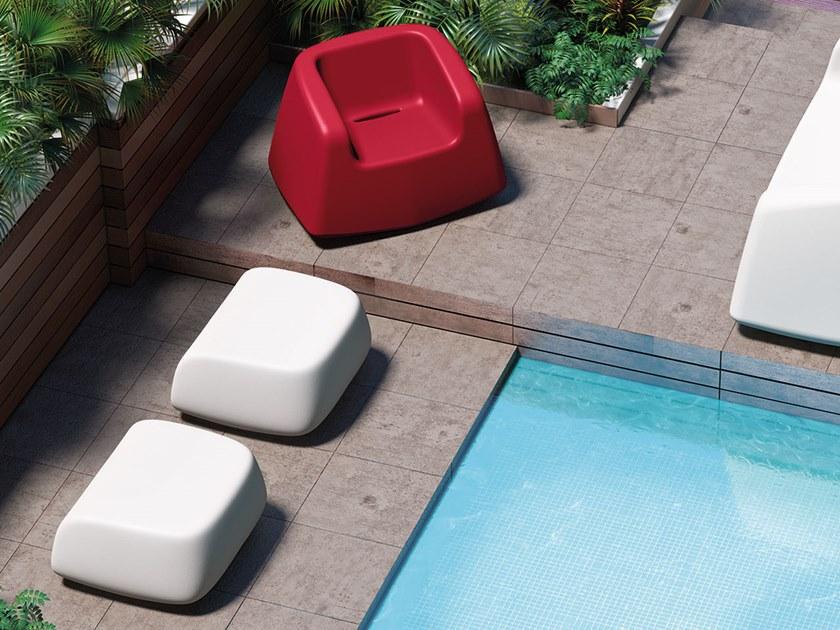 Lyxo Design Пластиковое садовое кресло с подлокотниками Sugar Pl301-cm0115 - Вид №1