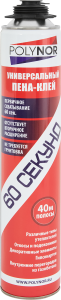 85192892 Клей-пена полиуретановый 60 секунд универсальный 1000 мл STLM-0059742 POLYNOR