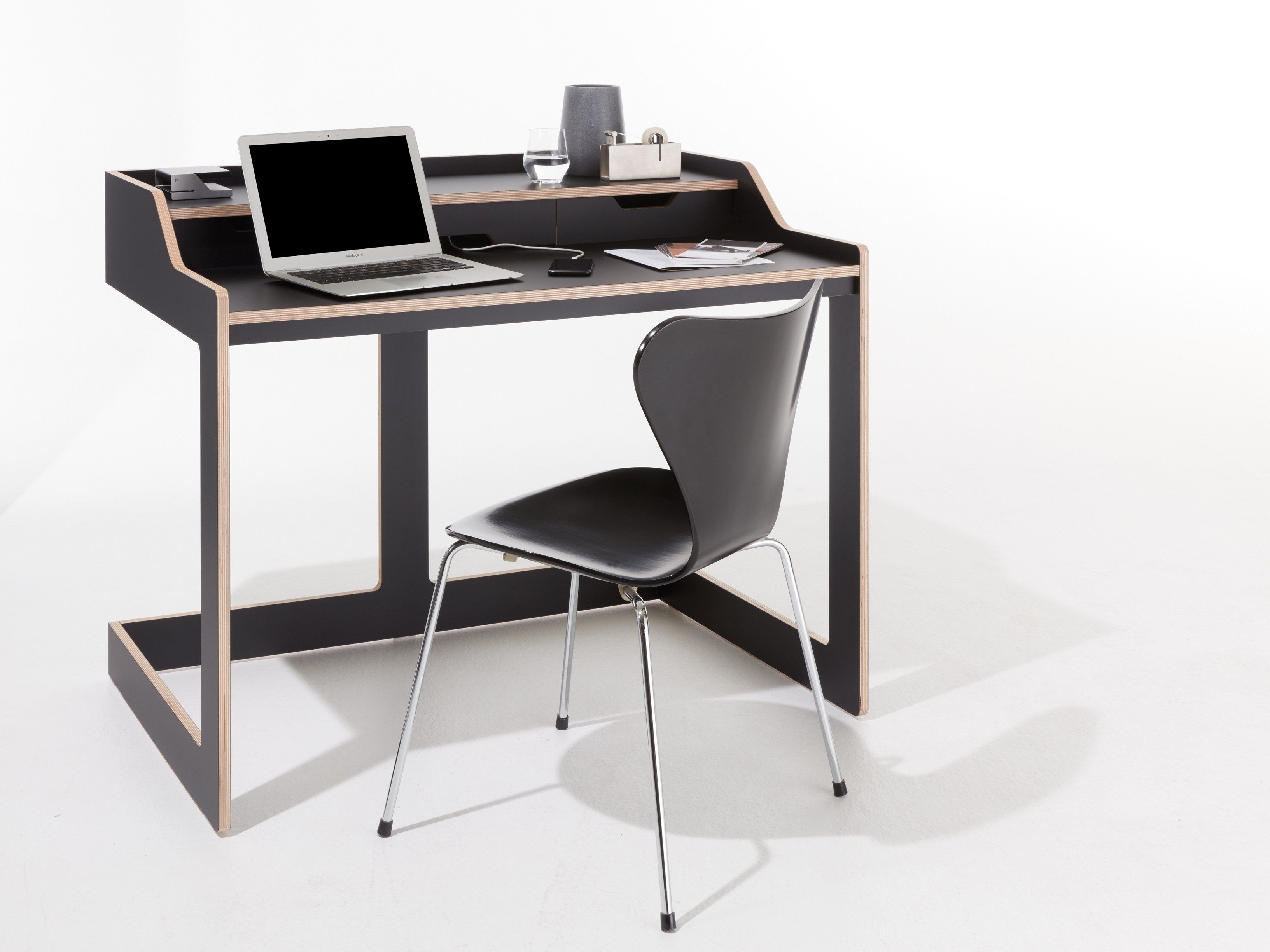 Березовый стол с ящиками Müller Small Living самолет ARCH-00069981 - Вид №5