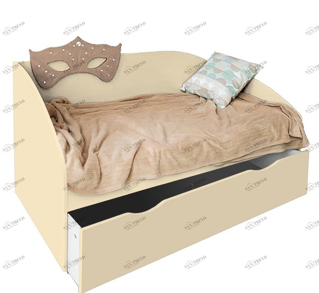 Детский диван-кровать с дополнительным спальным местом "Венеция" МАНДАРИН ВЕНЕЦИЯ 178663 Бежевый Santreyd