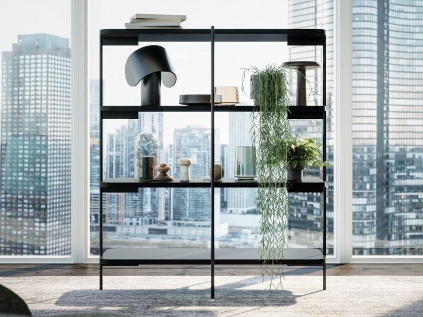 Liu Jo Living Collection Открытый лакированный книжный шкаф отдельно стоящий Ceci est un caillou sun-id-1418014 - Вид №4