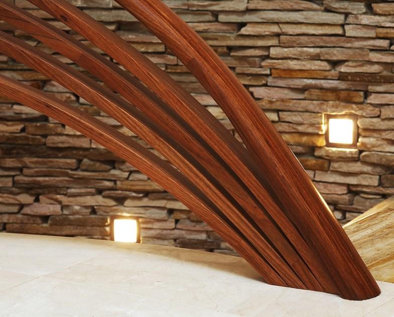 Siller Treppen Г-образная открытая лестница из массива дерева Moscow sun-id-1443272 - Вид №4