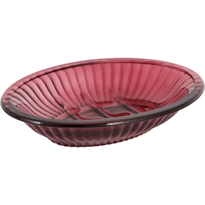 Мыльница Vidage Amatista стекло цвет красный