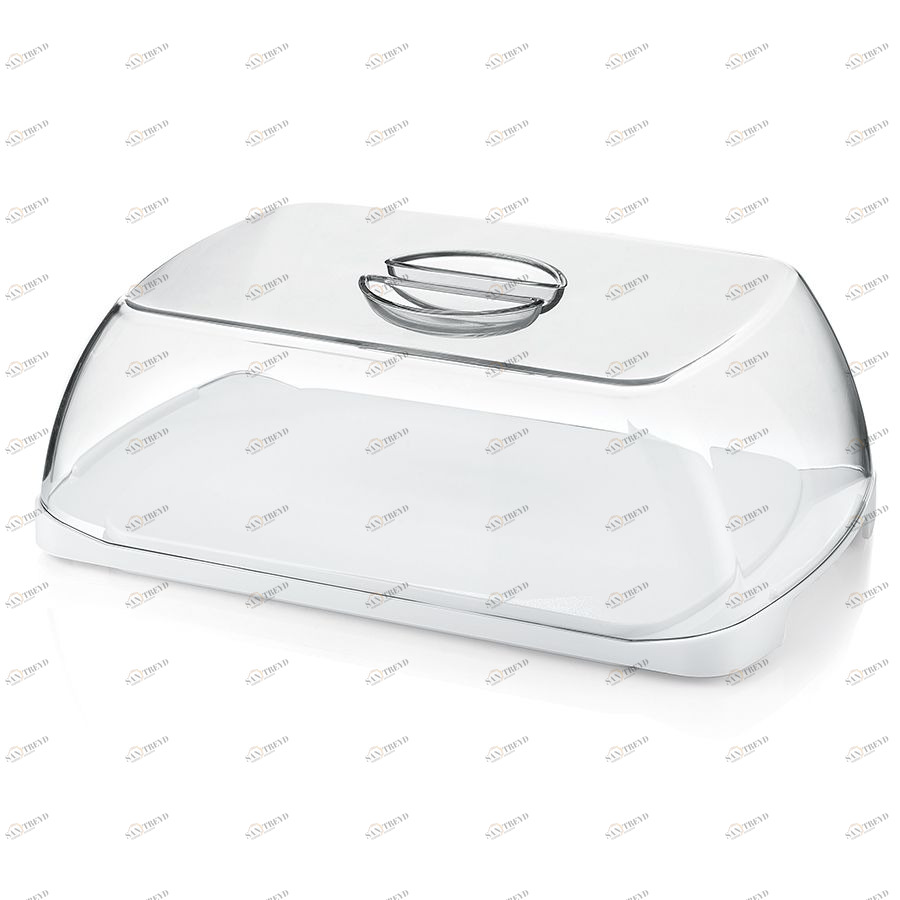 Блюдо для сыра с крышкой Forme Casa белое Guzzini 13875011