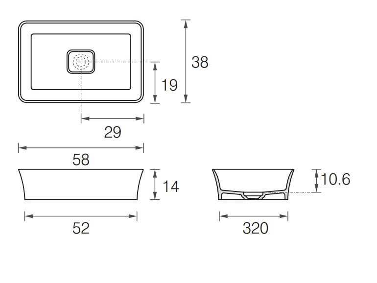 Yak out Mastella  Раковина  - Вид №3