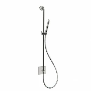 CRIPD173 Передвижная штанга 100 см с настенной розеткой, ручной душ с гибким шлангом LONG LIFE Cristina Rubinetterie