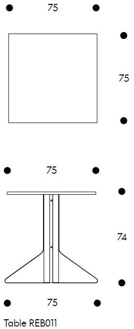 Artek Квадратный стол Kaari sun-id-1490596 - Вид №10