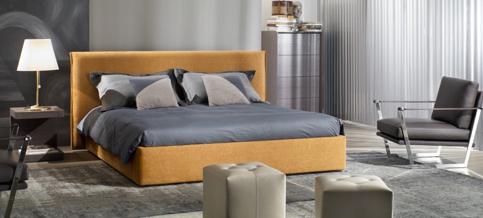 003826 Кровать с изголовьем CasaDesus Jersey Santreyd - Вид №1