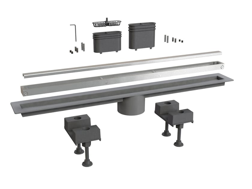 Слив для душа из нержавеющей стали Bonomini Canalissima ARCH-00046668
