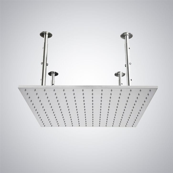 Квадратная душевая головка из нержавеющей стали Fontana Showers Luxe Fontaine ARCH-00059766 - Вид №3
