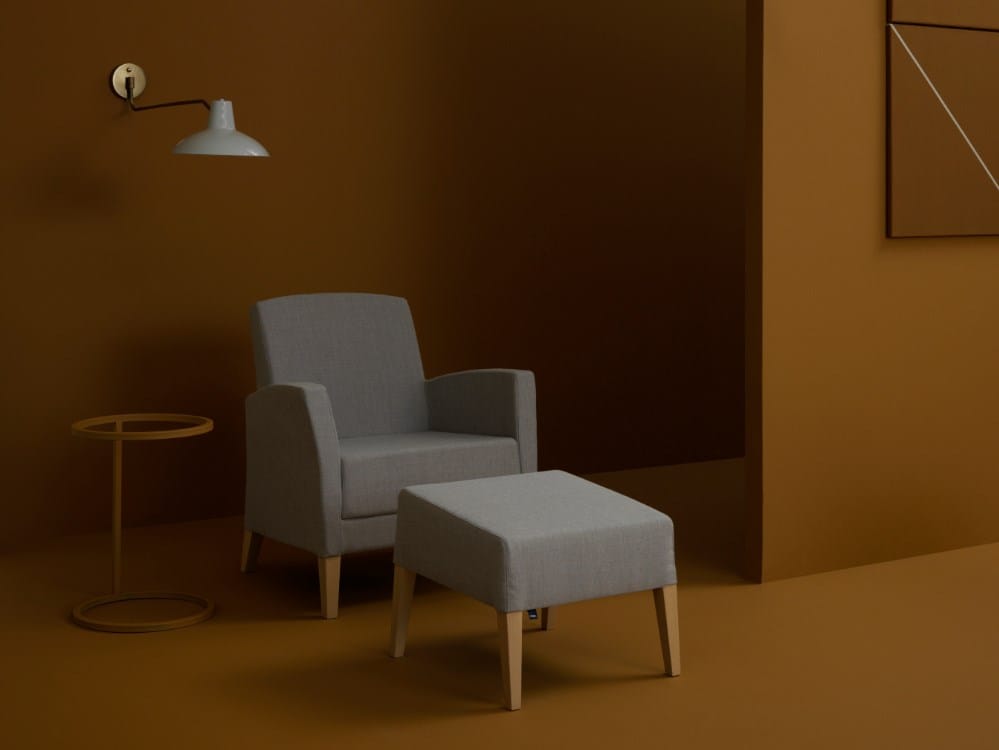 Тканевое кресло с подлокотниками PIAVAL FANDANGO-Contract ARCH-00086849 - Вид №6