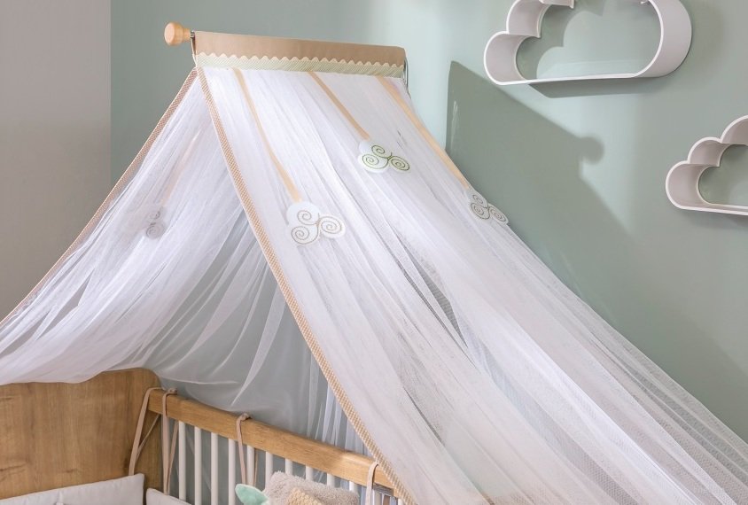 Балдахин на детскую кроватку Mocha Baby CILEK MOCHA BABY 00-3832090 Белый Santreyd  - Вид №1