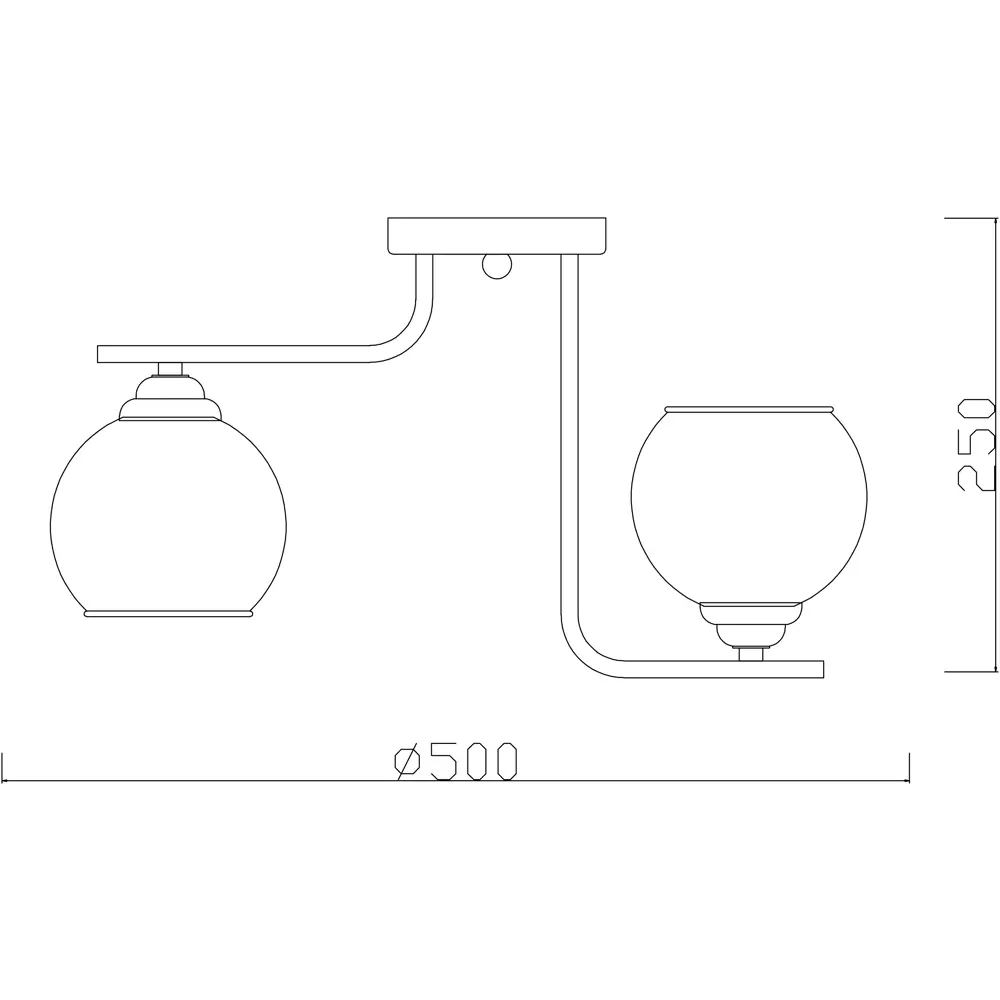 Люстра подвесная 1134/4 4 лампы цвет золотой Escada STLM-2015040 - Вид №13