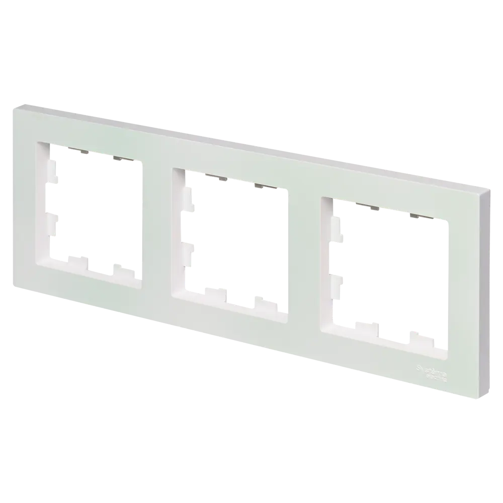 Рамка Systeme Electric AtlasDesign 3 поста цвет жемчужный 89457366 STLM-2139336 - Вид №1