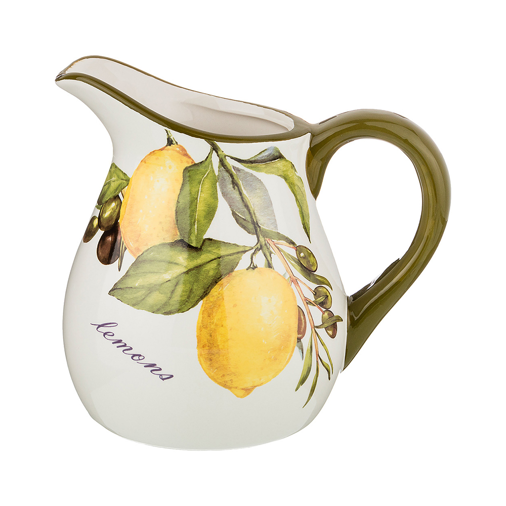 358-1581 Посуда керамическая Кувшин 1150 мл Лемон Lefard 