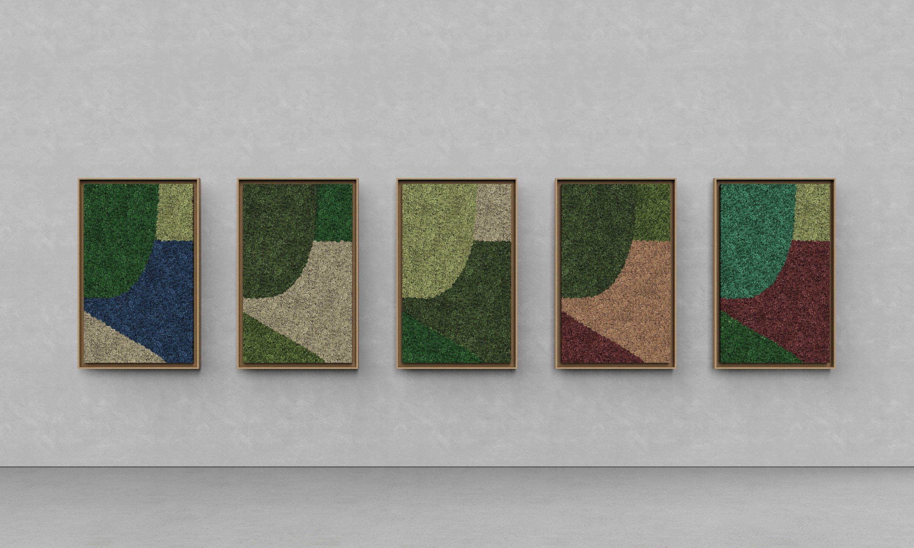 Акустическая панель из мха GREENMOOD FRAMED SYNERGY ARCH-00061647 - Вид №5