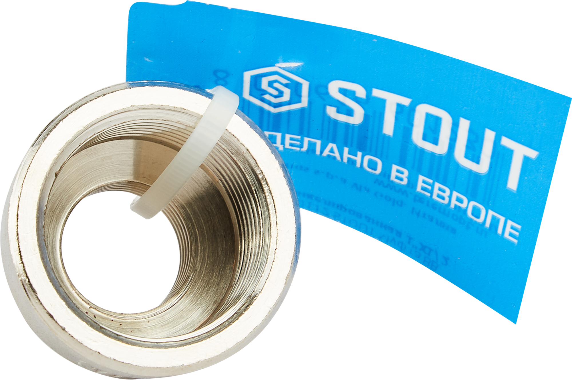 STOUT Муфта переходная 1×1/2" для соединения труб 82238853 STLM-0022634 - Вид №3