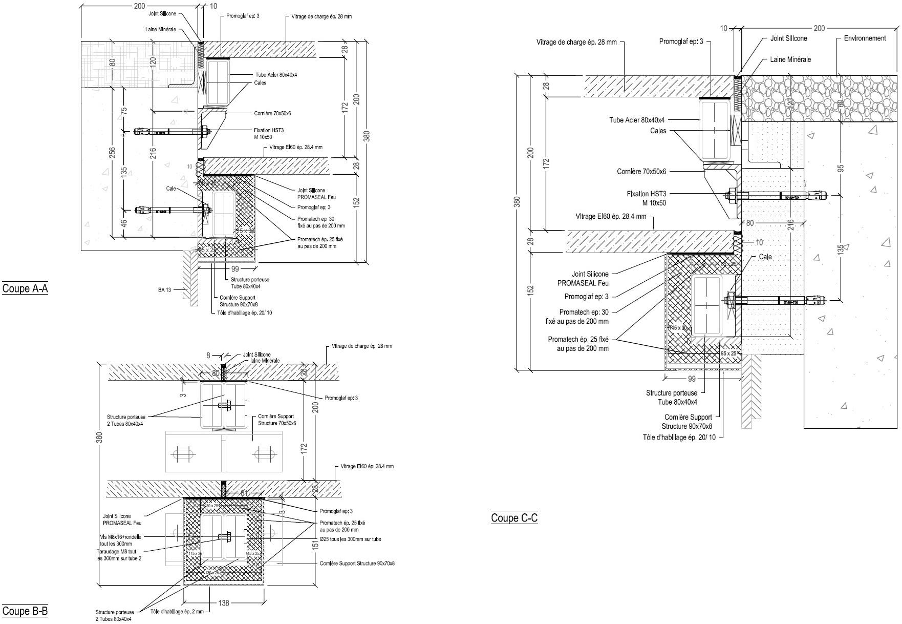 SVF Противопожарный пол из нержавеющей стали и стекла Acierflam Acierflam-pv - Вид №3
