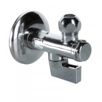 VT.282.N.0405 Бытовой шаровой кран угловой с фильтром Valtec 1/2" х 3/4"  - Вид №8