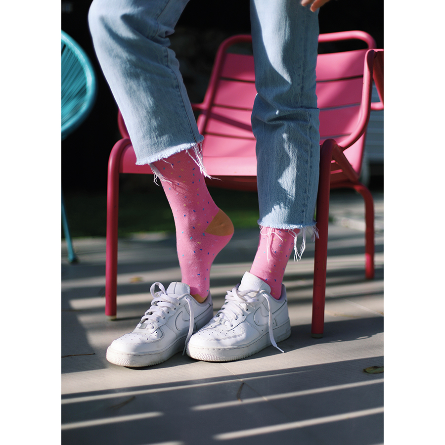 DYSOCDOUP Носки , doughnut, розовые Doiy  - Вид №1