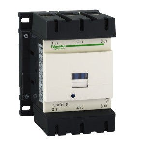 LC1D1156B7 Контактор LC1D 3P 115А 440/24В AC 59кВт Schneider Electric TeSys