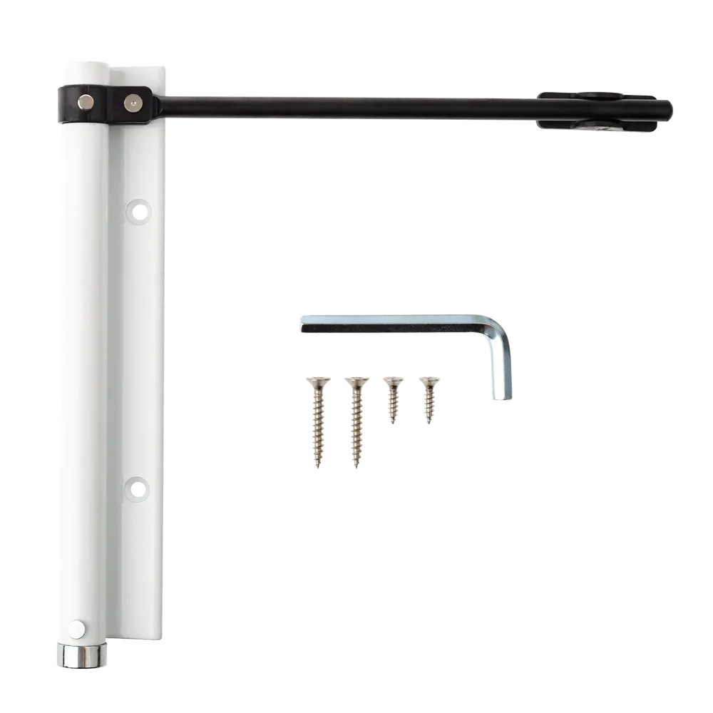 Доводчик дверной Armex EN1 белый 20 кг 89394968 STLM-1355957