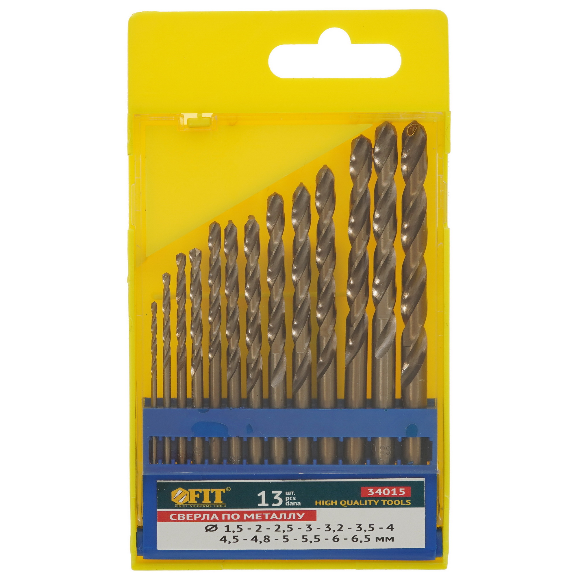 Набор сверл FIT 34015 9002771 STDN-0015578 - Вид №1