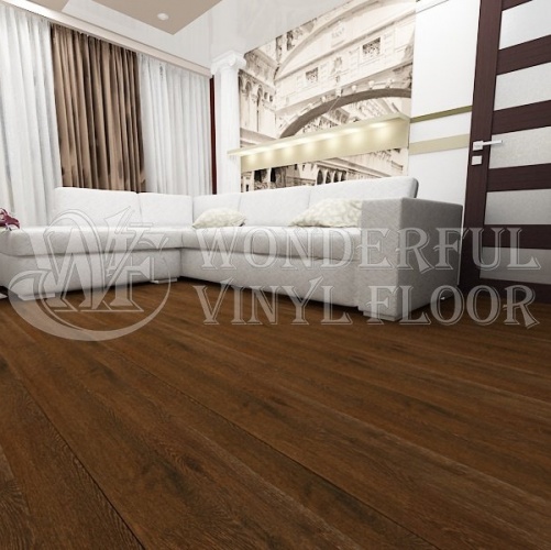 Виниловый ламинат Wonderful Vinyl Floor Tasmania Корица Tmz 116-11 Венге с брашью (Текстурированная) 933х149 мм 2201000001 - Вид №2