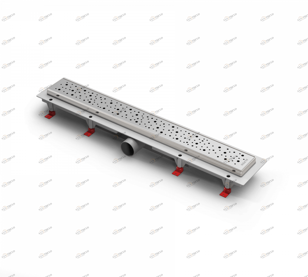 Водоотводящий желоб ALPEN Drops ALP-1050/50DN1 с рамкой 