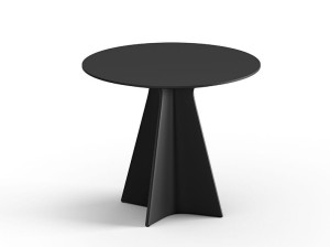 Круглый деревянный стол