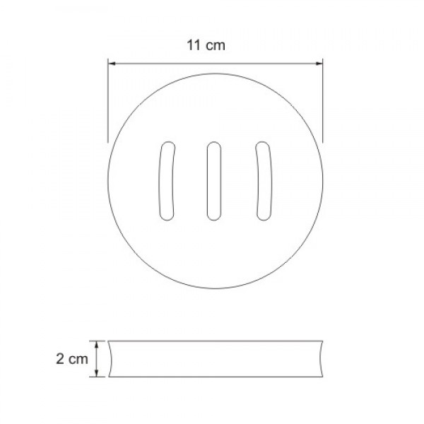 Мыльница WasserKRAFT (Германия) Wern 7529 sun-id-561654 - Вид №1